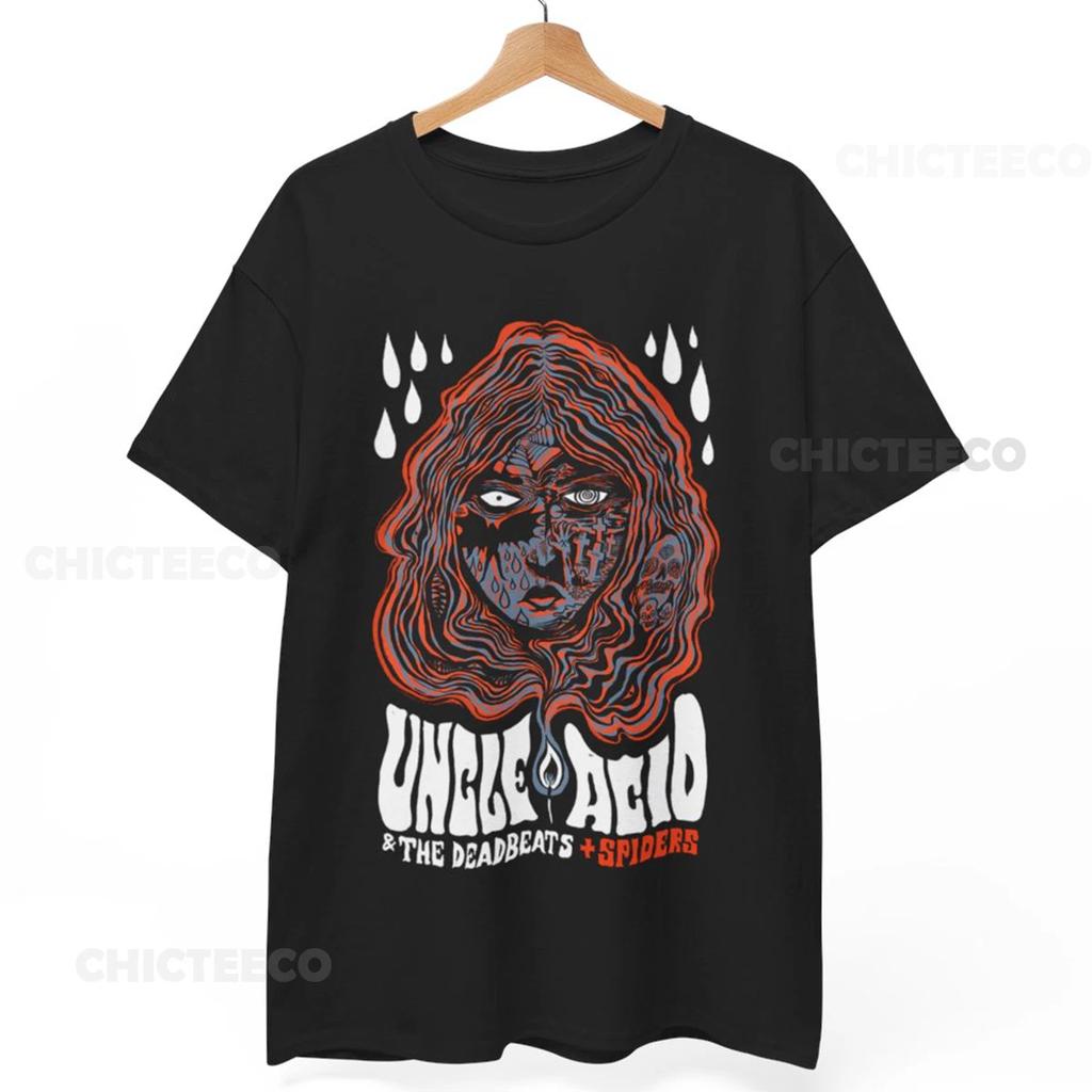 Electric Wizard Shirt Uncle Acid Deadbeats Satanic Doom Rock Music Unisex Tee