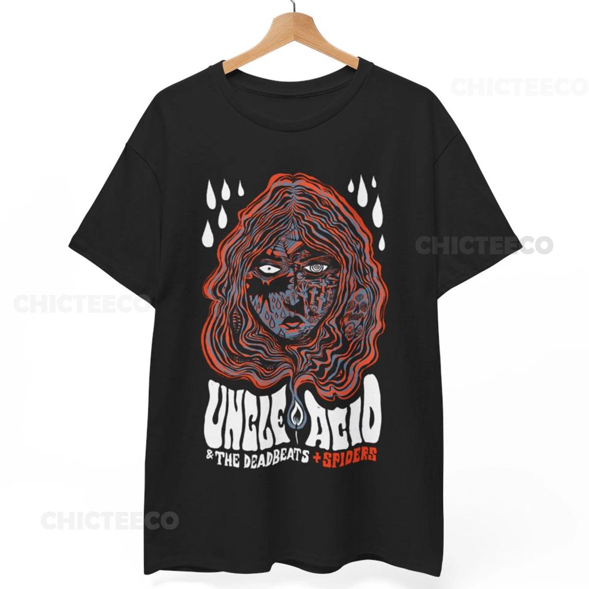 

Electric Wizard Shirt Uncle Acid Deadbeats Satanic Doom Rock Music Unisex Tee 4XL