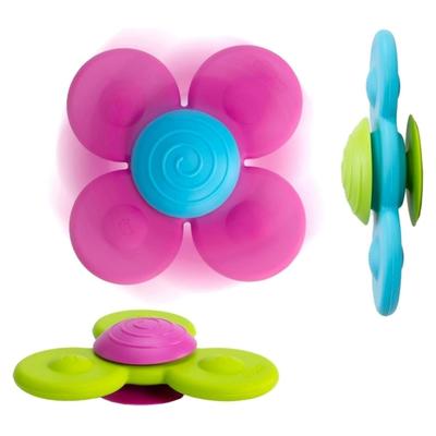 Fat Brain Toys Baby Toy Whirly Squigs Set of 3 Teething with Swivel Suction Cup FA210-1 Genuine Product