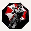 1pc Resident Evil Design Automatic Open/CloseUmbrella,Compact Umbrella for Men & Women Day Gift.N077