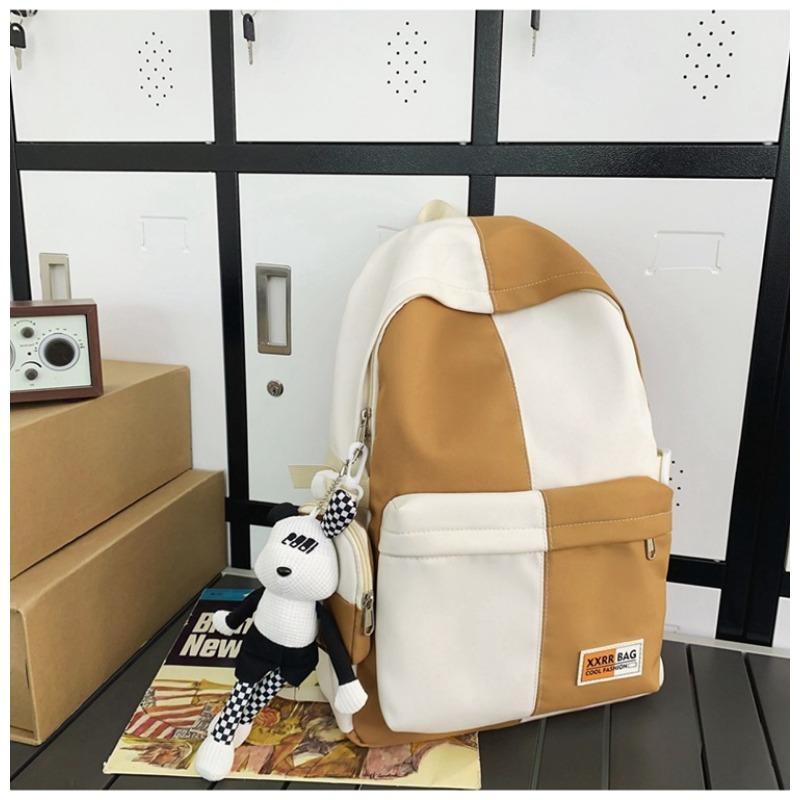 School Bag New High-value Niche Design Trendy and Cool Backpack Couple Light Travel Large-capacity Backpack Men
