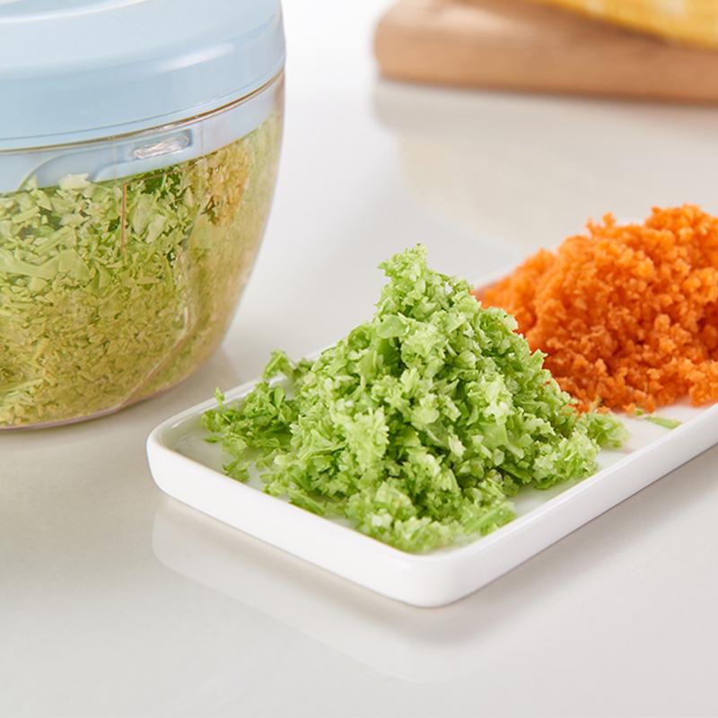 WOKA Kitchen Accessories Blender Garlic Cutter Mini Manual Vegetable Fruit Garlic Ginger Onion Meat Shredder Hand Pull Chopper