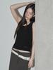 SWAYGLOW Studded Neck Logo Play Sleeveless (Bk)