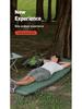 Portable TPU Inflatable Mattress with Foot Pump - Ideal for Camping, Beach, and Picnics