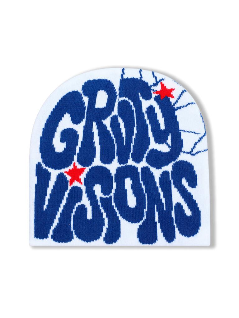 Autumn Winter Knitted Letter Beanie Hat, Warm Y2K Style Unisex Chenille Cap, Casual Streetwear Cuffed Knitted Hat