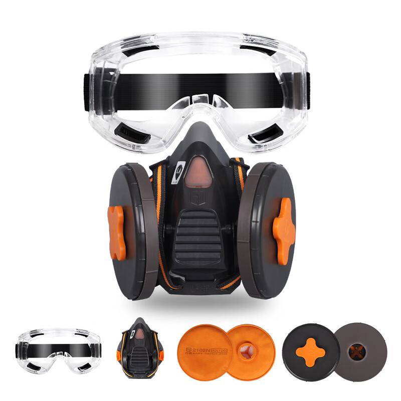 DAXTE Dust Mask with Goggles