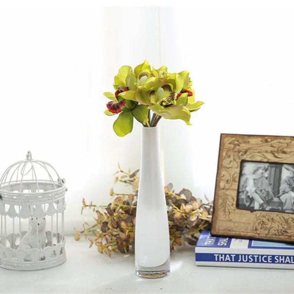 7 Heads Orchid Artificial Flowers Bouquet Fake Artificial Plants Fake Flowers  Wedding Party