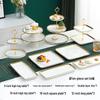Nordic Ceramic Dessert Display Stand Set