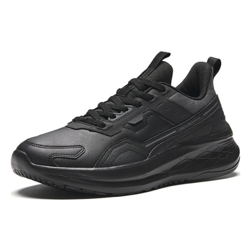 Anta Rutschfeste verschleißfeste Low-Top Laufschuhe Herren Schwarz Sneakers 912345579-5