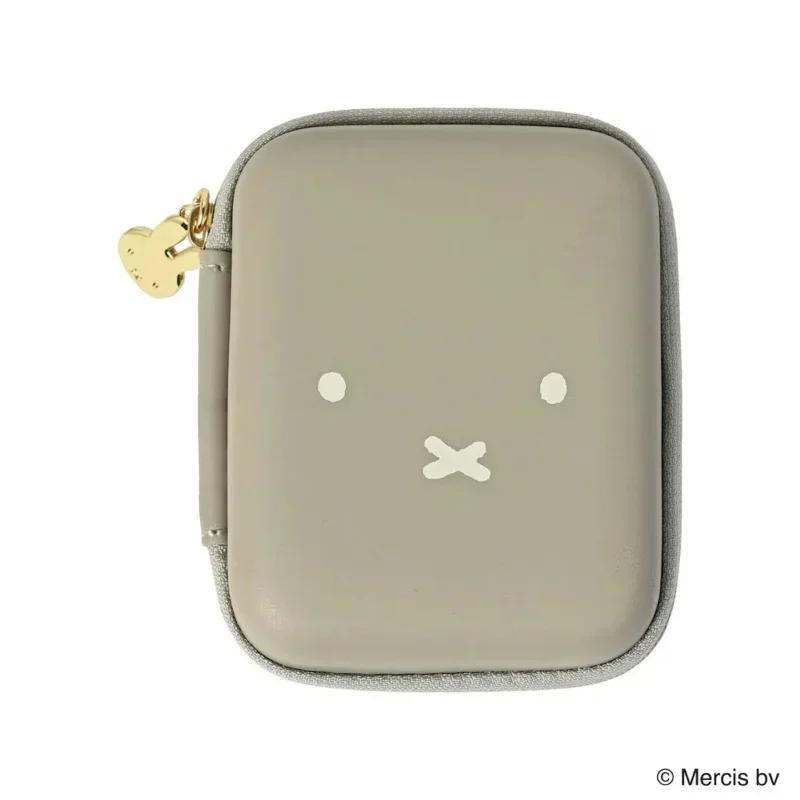 

Каваи Миффи Сумки для хранения Мультяшная Милая Сумка для губной помады и макияжа Жесткий чехол Портативные аксессуары Наушники ID Сумка Рождественский подарок Игрушка 10x8x4CM