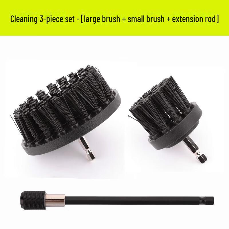 Zelený les Elektrický čisticí a lešticí kartáčový set: Měkké vrtací kartáče na koberce, pohovky, podlahové dlaždice a další.