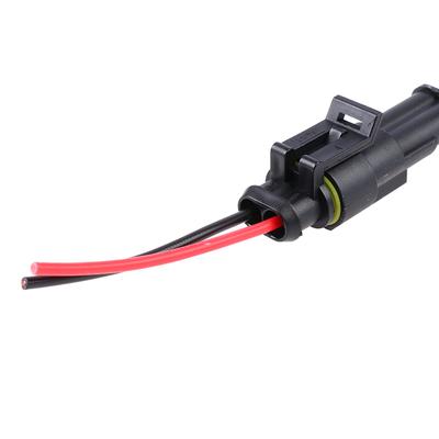 2Pin versiegelter wasserdichter elektrischer Kabelstecker, Autostecker mit Kabel
