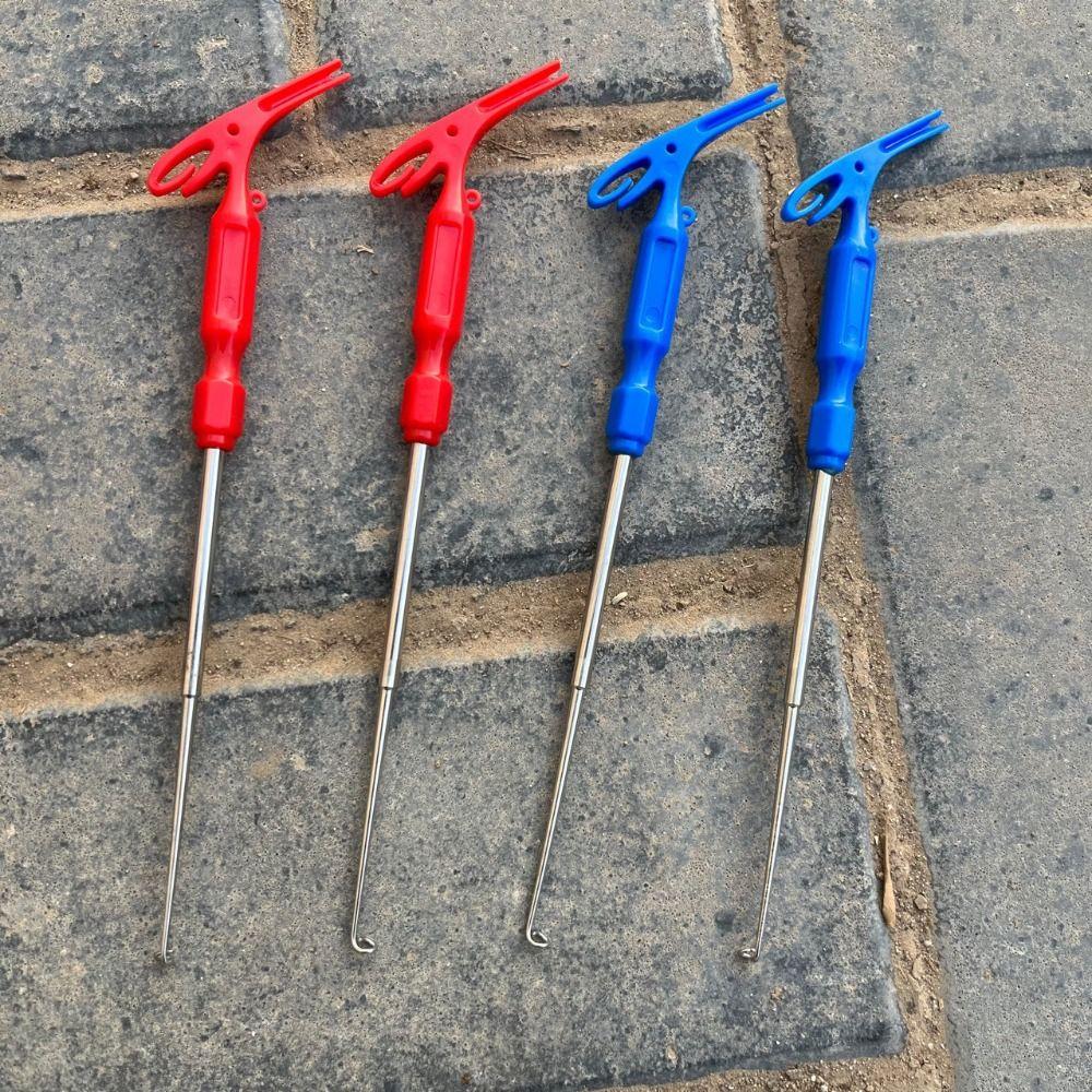 Knot Tying Fly Nail Knot Tying Tools Fishihing Hook Remover Fishing Extractor Security Extractor