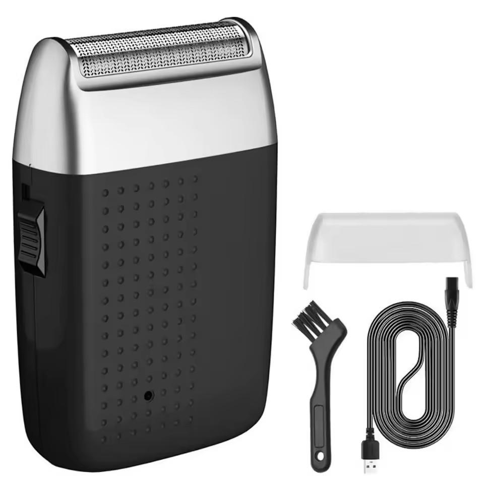 Rasoio Elettrico Ultra Pulito Sicurezza Funzionamento Silenzioso Rasoio Elettrico Alternativo Professionale Ricaricabile Tagliabaffi da Uomo