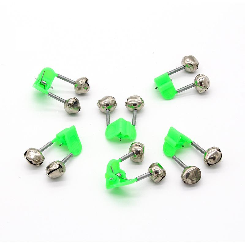 

Curved Luminous Lure and Clip-on Alarm Bells for Sea Rods, 5.7g/7g - Fishing Gear Accessories.
