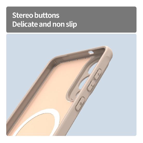 Phone Case For Samsung Galaxy S25 Edge,Magnetic Shockproof Phone Cover For Samsung Galaxy S25 Edge