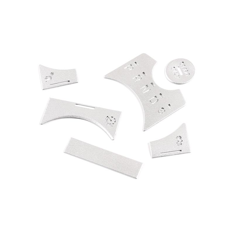 Car Styling For Jaguar XF XJ 2010-2019 Auto Central Control Gear Shift Panel Buttons Covers Stickers Trim Interior Accessories