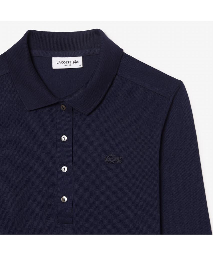 LACOSTE Women'S Slim Fit Long Sleeve Polo Shirt Pf5464-55N 166