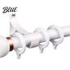 Screw-fixed Curtain Rod Duty Metal for 28mm Pcs Holder Bracket 2 Rods Heavy Sturdy Wall