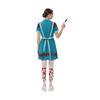 Adult Halloween Nurse Costume Set Includes Dress Apron and Cap Suitable for Role Play and Themed Events Party Outfit