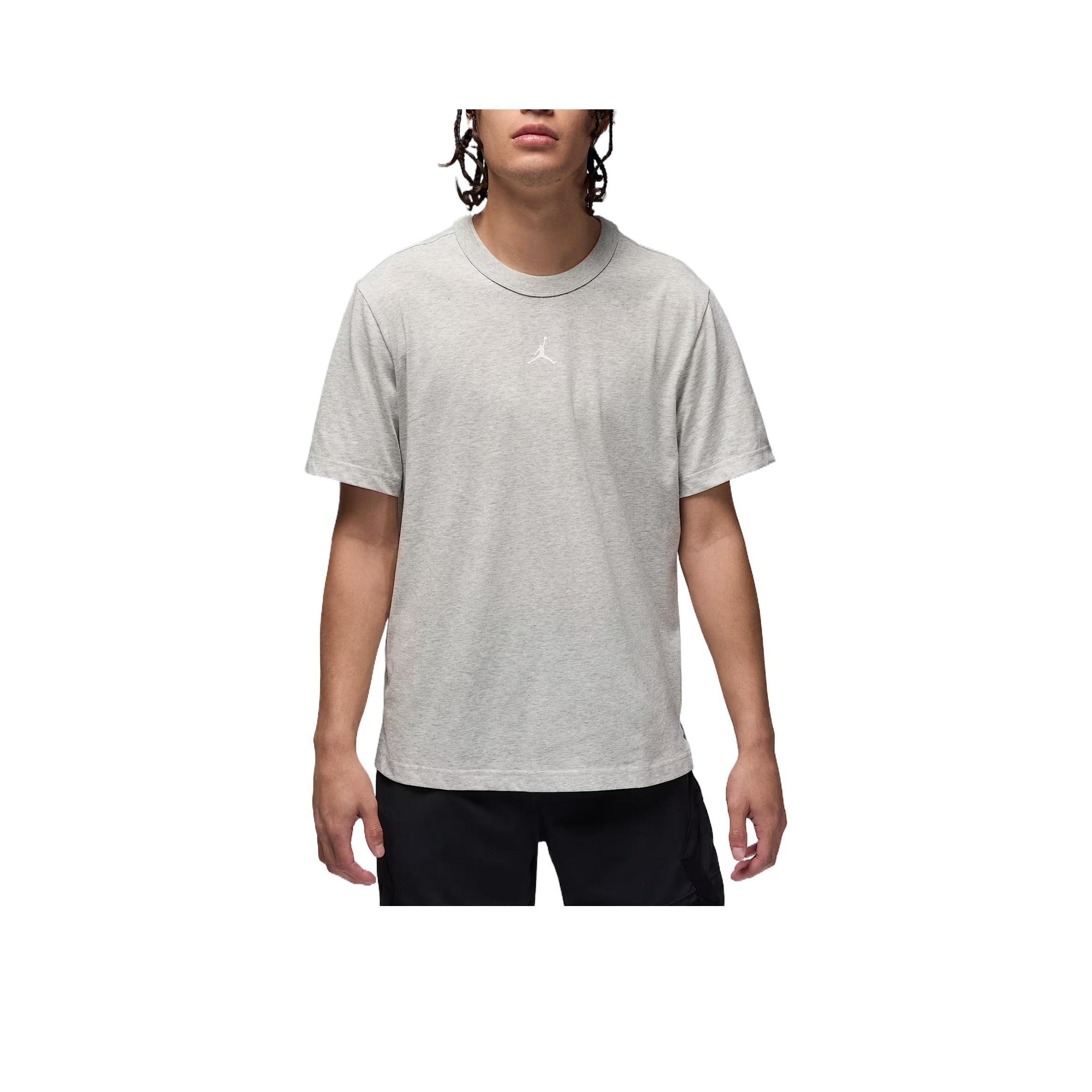 

Jordan Sport Dri-Fit Comfortable Versatile Simple Fashion Short Sleeve T-Shirt Men Tops Gray FN5829-050 S