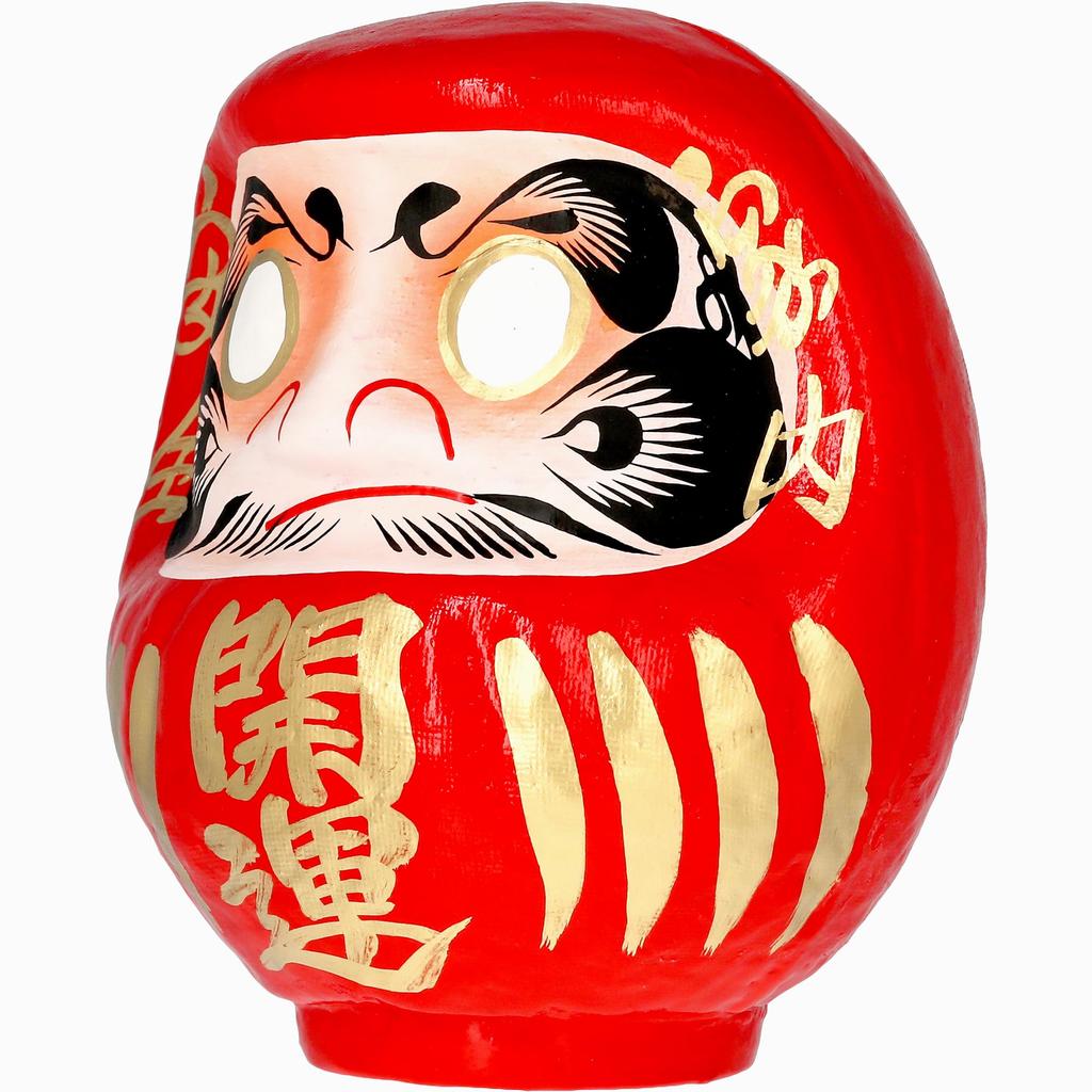 Prayer Takasaki Daruma Doll for Family Good Approximately 15cm Protection from Takasaki Daruma Doll Good Family [Shrine Prep] Safety, Luck, Tall, Red,