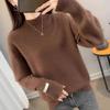 Navava Women Daily Mock Neck Long Sleeve Knit Tee Nk3443