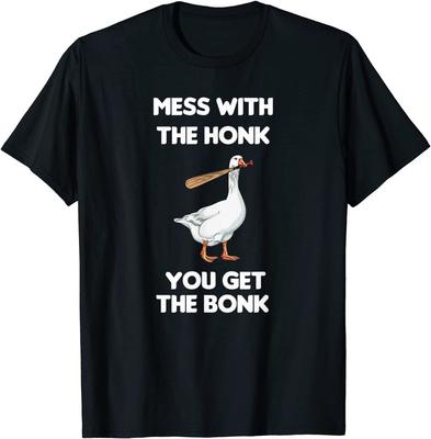 Zasahuj do Húkání, Dostaneš Úder Husí Memes Vtipné Tričko Klasické Tričko