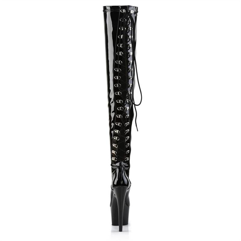 17cm Damenstiefel Sexy Pole Dance Schuhe Overknee-Stiefel Superstar-Stiefel Clubschuhe