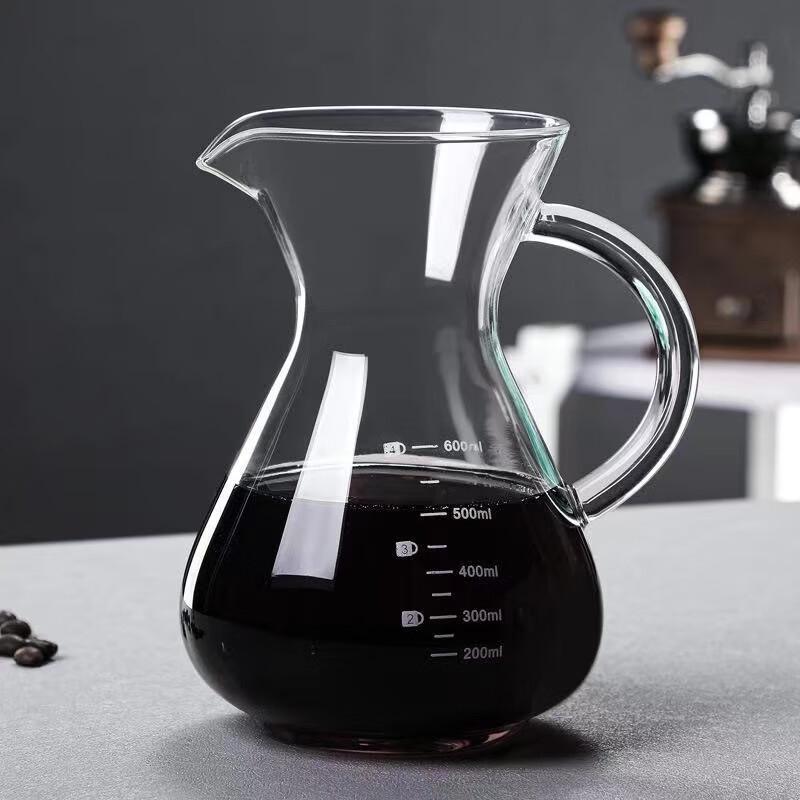600ml Glass Pour-Over Coffee Pot