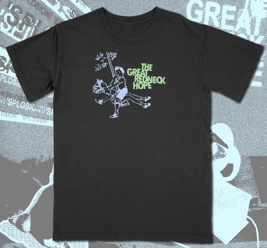 Vintage The Great Redneck Hope Graphic funny Black All Size T-Shirt L