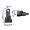 1/10Pcs Tarp Clips Heavy Duty Lock Grip Clamps Tent Fasteners Clips Holder Pool Cover Clips Tarpaulin Clips Durable MAR