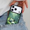 Cartoon Cute Panda Bear Phone Case for iPhone 16e 15 14 13 12 17 Pro Max Plus Air 17pro Cover Coque