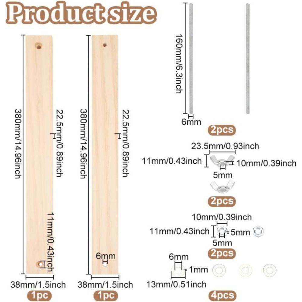 Sturdy Flat Paper Press Machine Portable Binding Machines Book Binding Kit DIY Bookbinding