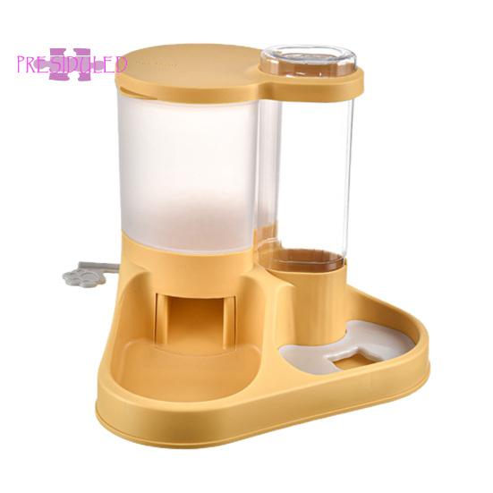 Karmnik dla zwierząt Wygodny, przezroczysty dozownik wody 2 w 1 dla kotów i psów o dużej pojemności Akcesoria dla zwierząt