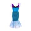 2021 Summer Mermaid Spaghetti Strap Princess Dress for Halloween Performance