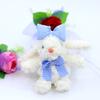Looping Ears Rabbit Plush Toy Dolls School Bag Hanging Decoration Keychain Rabbit Plush Hanging