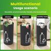 2Pcs Deposit Bottle Collection Bag 82L Large Capacity Recycling Bottle Storage Bag with Handle Oxford Cloth Reusable Recycling