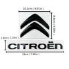 Metal Letter Sticker Car Front Trunk Emblem for Citroen C4 C3 C5 C1 DS3 DS5 DS4 Jumpy Xsara C-Elysee Picasso C-quatre Rear Badge anx123