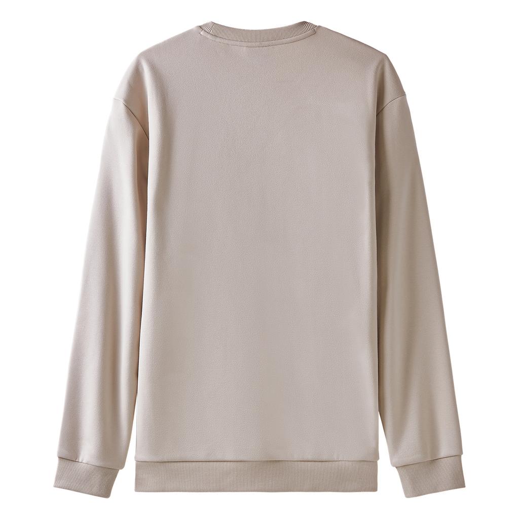 Li-Ning Casual Simple Comfortable Round Neck Loose Fit Pullover Sweatshirt Unisex sweatshirt AWDVG81-3