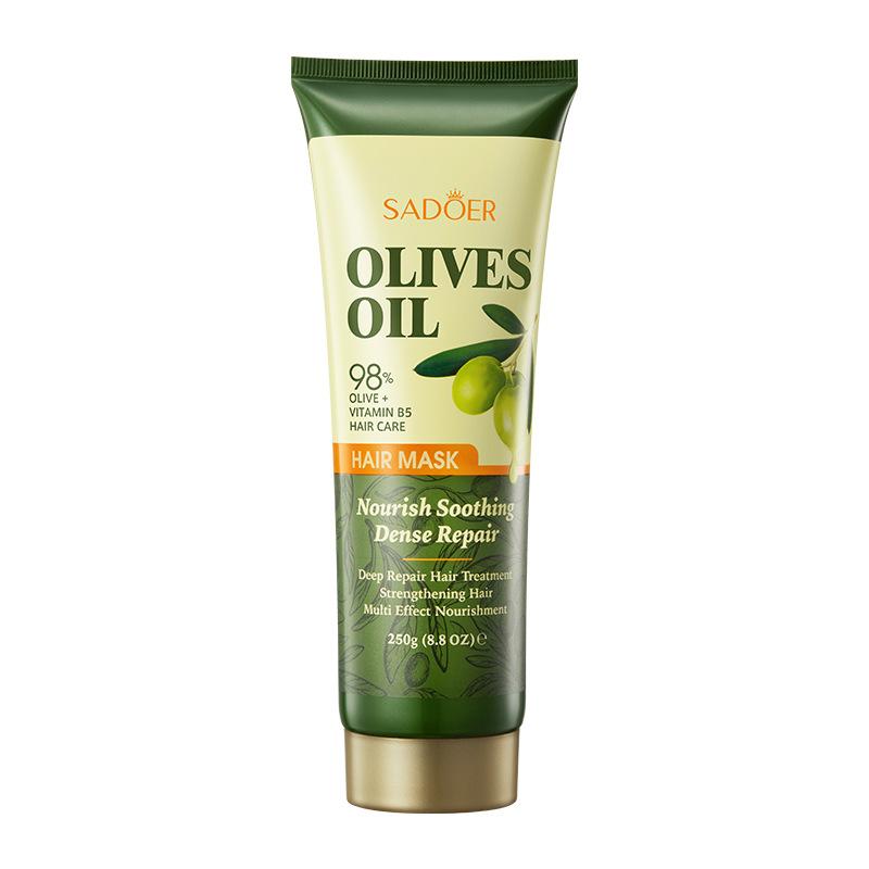 Olive Oil Hair Mask SADOER Repair Softening Nourishing Hair Conditioner