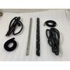 Suzuki Samurai SJ410 413 Door Window Trim Moulding Seal Felt Whisker |Fit For P6