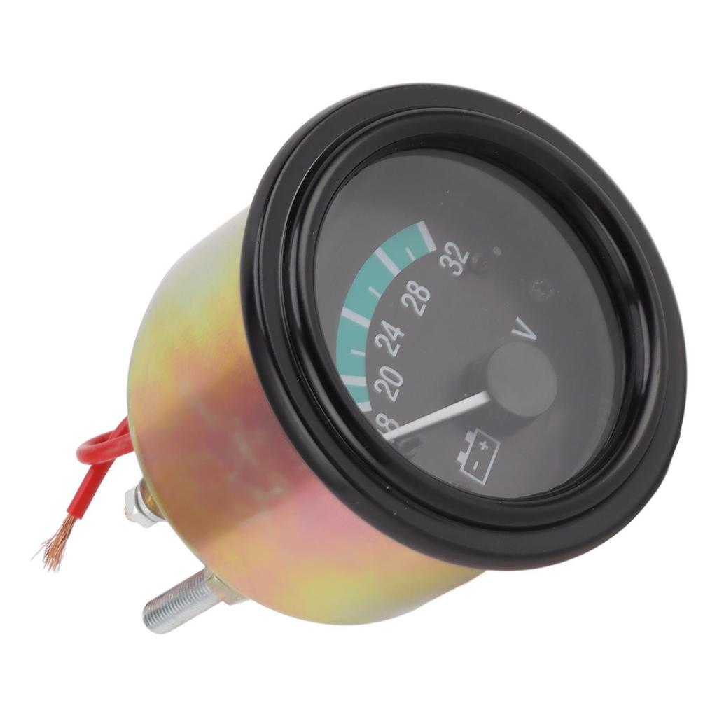 24V Diesel Generator Voltmeter Motor Voltage Meter for Bus Truck Agricultural Vehicle Tractor