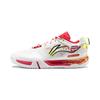 Li Ning Ground Flight 3 Pro Comfortable Versatile Shock Absorbing Non-Slip Durable Low-Top Badminton Shoes Unisex Shoes White Yellow AYAV001-5