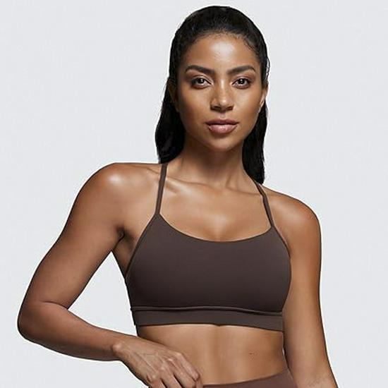 Женский трансграничный спортивный бюстгальтер для йоги и фитнеса с открытой спиной Large