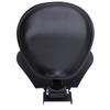 Motorcycle Solo Seat with Spring Bracket Kit Faux Leather Strong Support Universal Fit for Retro