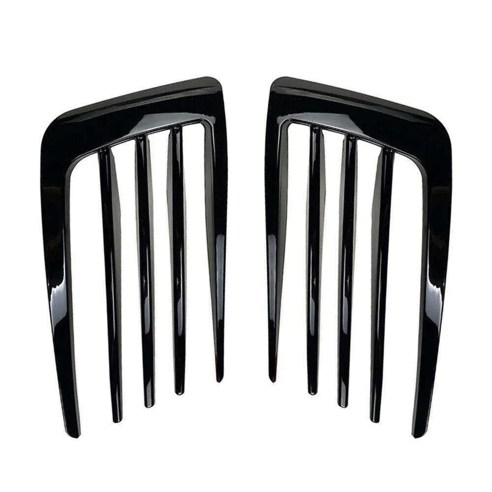 Car Front Bumper Wind Knife Fog Frame Lamp Trim Blade Strip Light Eyebrow Cover For VW Volkswagen Golf 7 MK7 GTI GTD 2012-2017