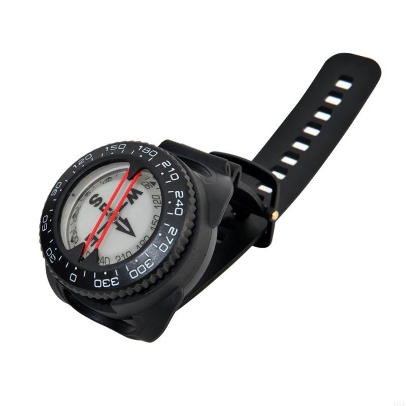 Waterproof Wrist Compass Outdoor Navigation Watch Portable Wrist Mounted Compass For Hiking Camping Survival Activities