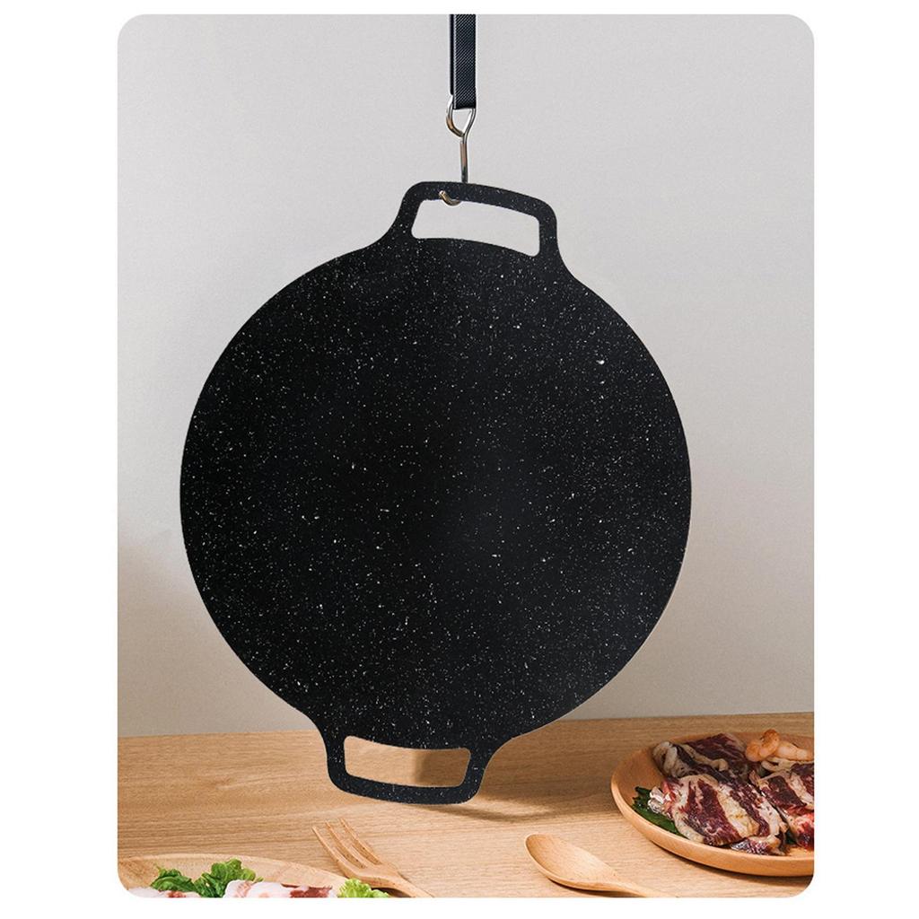 Korean Round Roasting Pan Barbecue Bakeware Grill , 41cm