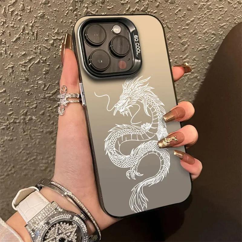 Luxury Cool Dragon Totem IMD Phone Case For  14 Cases  11 Lite 5G 13T 13 12T 12X 12 Poco X6 X5 F5 M6 Pro Hard Cover